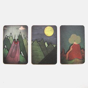 Drawings & illustration ART Cards "Panorama Stories" (3)